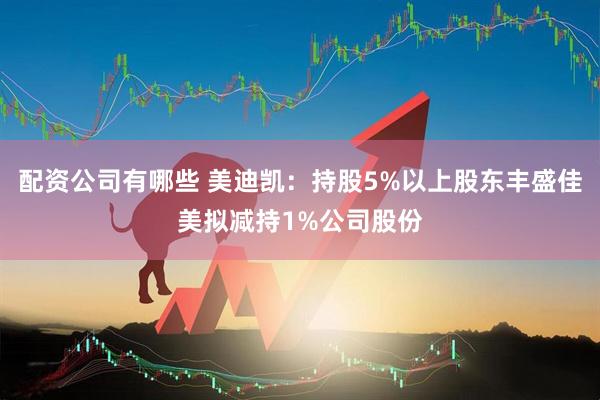配资公司有哪些 美迪凯：持股5%以上股东丰盛佳美拟减持1%公司股份